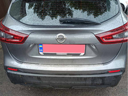 Nissan Qashqai 2014-2021 Rear Bumper Protector Carmos (2017-2021, Stainless Steel) photo 2
