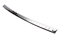 Nissan Qashqai 2014-2021 Rear Bumper Protector Carmos (2017-2021, Stainless Steel) photo 1