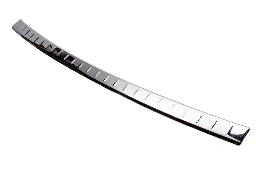 Nissan Qashqai 2014-2021 Rear Bumper Protector Carmos (2017-2021, Stainless Steel) Image