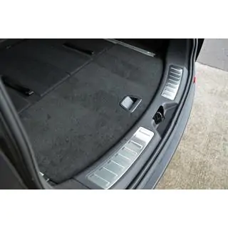 Rear bumper sill protector stainless steel (2 pcs)