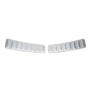 Rear bumper sill protector stainless steel (2 pcs) photo 4
