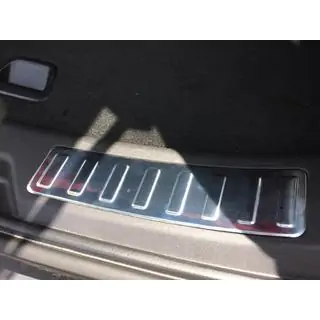 Rear bumper sill protector stainless steel (2 pcs) photo 3