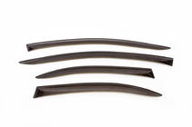 Mitsubishi Lancer X 2008- Window Deflectors (4 pcs, ANV) photo 2
