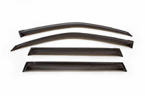 Toyota Land Cruiser Prado 120 2002-2009 Window Deflectors (4 pcs, ANV) photo 2