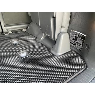 Trunk Mat 2 pcs (EVA, 7 seats, Black) Toyota Land Cruiser 200 2007-2021 photo 2