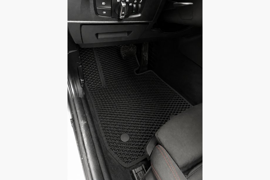 BMW 1 Series F20/F21 2011-2019 EVA Floor Mats (Black) Image