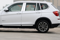 BMW X3 F25 2011-2018 Stainless Steel Door Pillar Covers photo 1