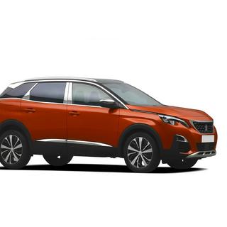 Stainless Steel Door Pillar Covers Peugeot 3008 2016-2023 photo 4