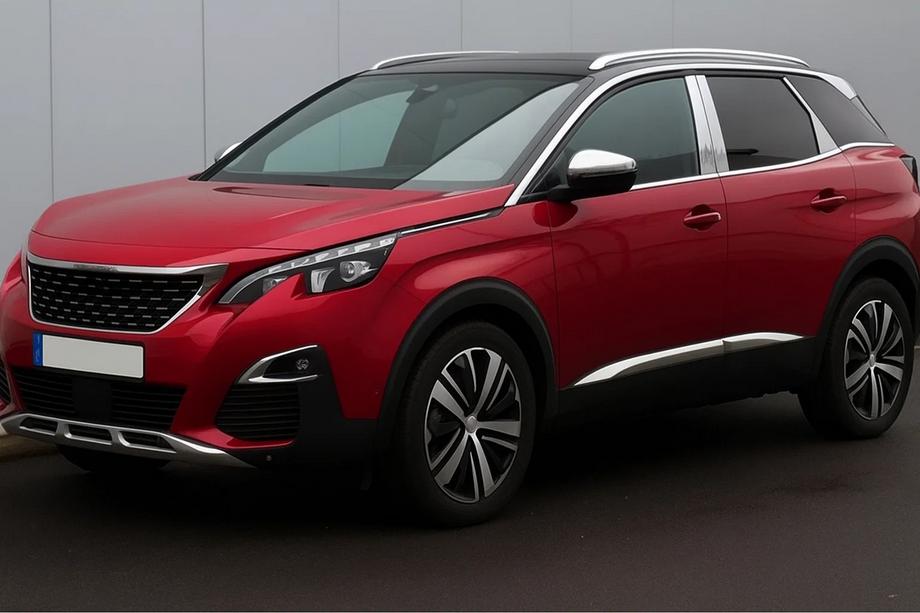Peugeot 3008 2016-2023 Stainless Steel Door Pillar Covers Photo 1