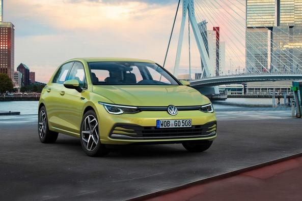 The new generation of hatchback Volkswagen Golf