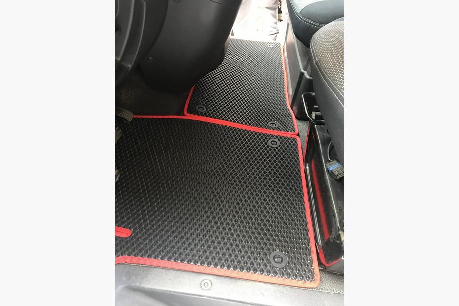 Opel Movano 2010-2021 EVA Floor Mats (black) Photo 4