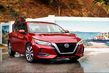 Overview of sedan Nissan Sentra 2020 model year photo 1