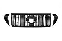 Toyota Land Cruiser Prado 150 2009-2023 Grille 2017↗ Black Original (with short bars) photo 1