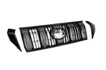 Toyota Land Cruiser Prado 150 2009-2023 Grille 2017↗ Black Original (with short bars) photo 3