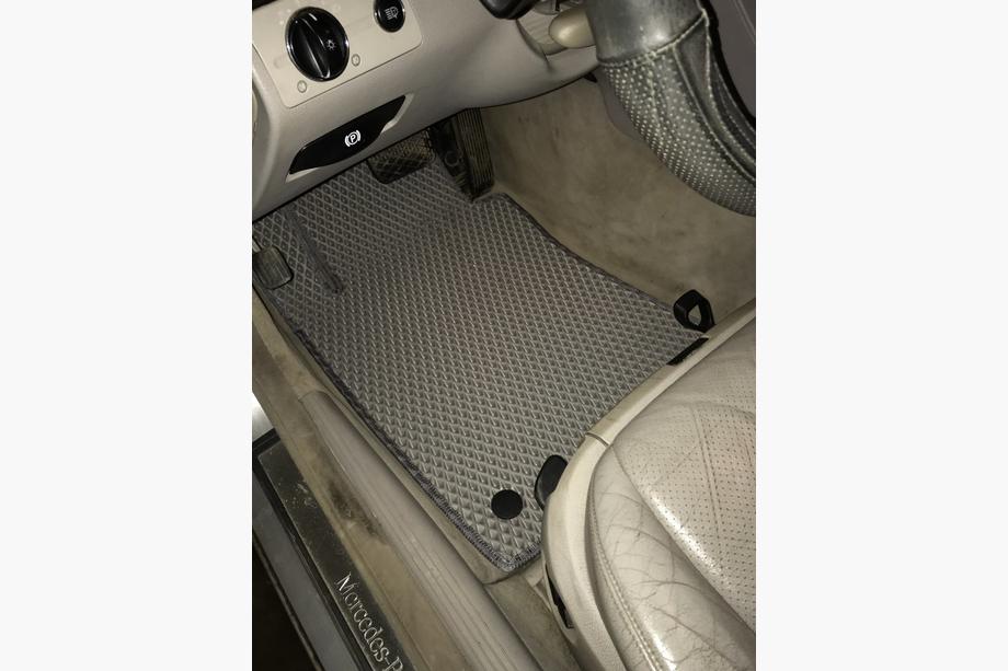 Mercedes E-class W211 2002-2009 EVA Floor Mats (Gray) Photo 4