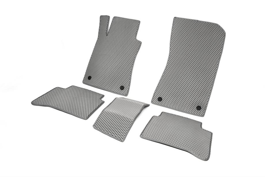 Mercedes E-class W211 2002-2009 EVA Floor Mats (Gray) Photo 8