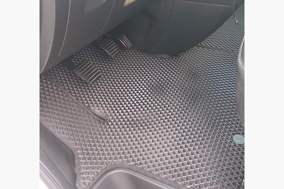 Renault Trafic 2015- Floor mats (2 pcs, EVA, black) Photo 11