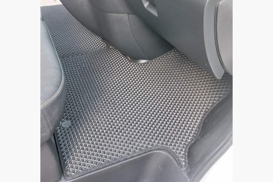 Renault Trafic 2015- Floor mats (2 pcs, EVA, black) Photo 10