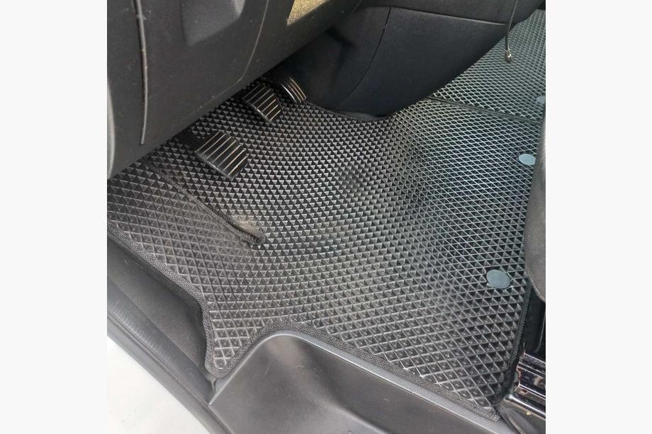 Renault Trafic 2015- Floor mats (2 pcs, EVA, black) Photo 9