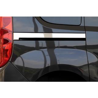 Wide stainless steel molding for sliding door (2 pcs) photo 3