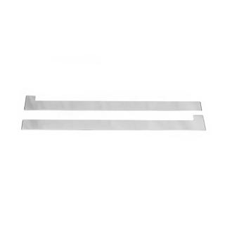 Wide stainless steel molding for sliding door (2 pcs) photo 4