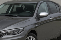 Fiat Tipo 2016- Chrome Mirror Covers (2 pcs, Stainless Steel) photo 1