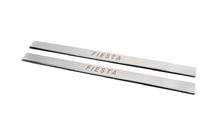 Ford Fiesta 2008-2017 Carmos Stainless Steel Door Sill Covers 2-Door photo 2