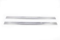 Ford Focus II 2005-2008 Door Sill Protectors Stainless Steel (Carmos, 2-door) photo 2