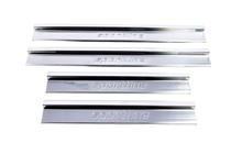 Mercedes E-class W124 1984–1997 Interior door sill plates V1 (4 pcs, stainless steel) photo 4