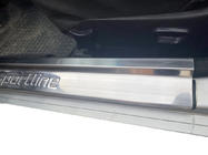 Mercedes E-class W124 1984–1997 Interior door sill plates V1 (4 pcs, stainless steel) photo 3