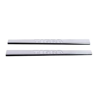 Carmos Door Sill Protectors (2 pcs, Stainless Steel) Opel Tigra 2001-2009 photo 2