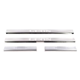 Door Sill Protectors Carmos V1 (4 pcs, Stainless Steel) photo 2