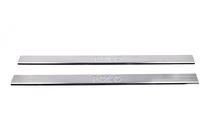 Volkswagen Polo 2010-2017 Carmos Door Sill Protectors (2-door, Stainless Steel) photo 2