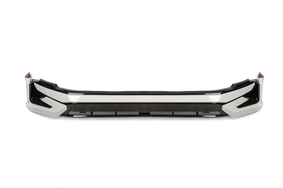 Toyota Land Cruiser Prado 150 2009-2023 Front and Rear Bumper Covers 2023-Designs (2017-) White Photo 2