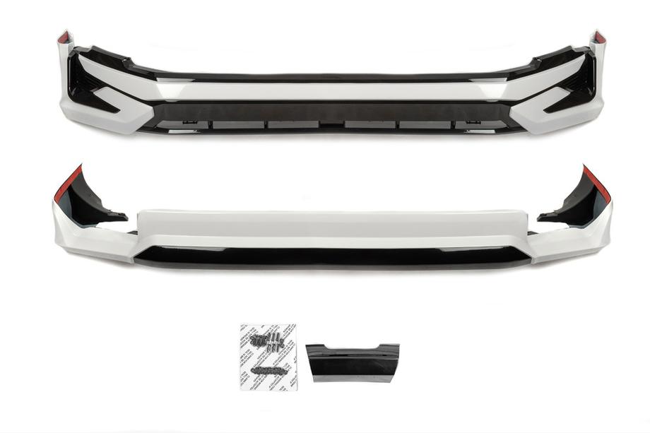 Toyota Land Cruiser Prado 150 2009-2023 Front and Rear Bumper Covers 2023-Designs (2017-) Black Image
