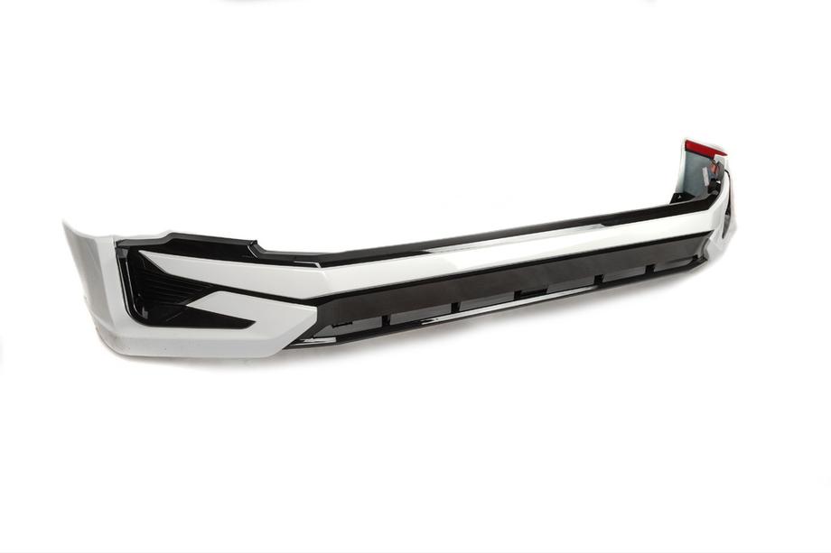 Toyota Land Cruiser Prado 150 2009-2023 Front and Rear Bumper Covers 2023-Designs (2017-) White Photo 4