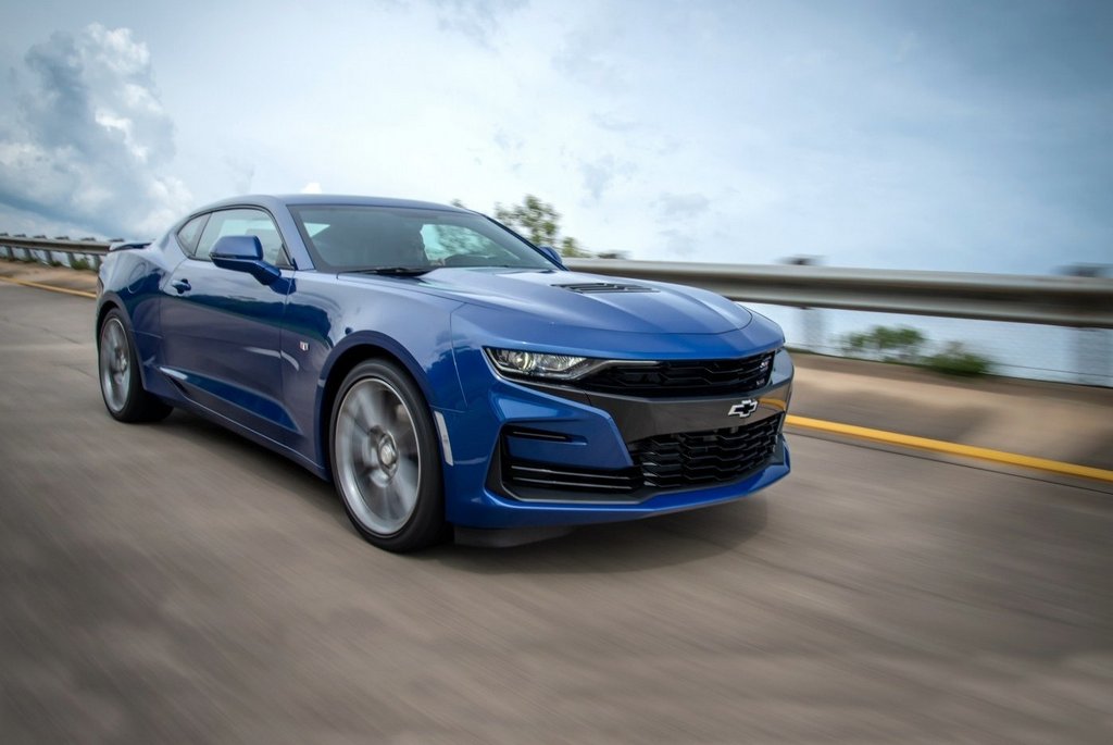 Restyled modification of the sports coupe Chevrolet Camaro