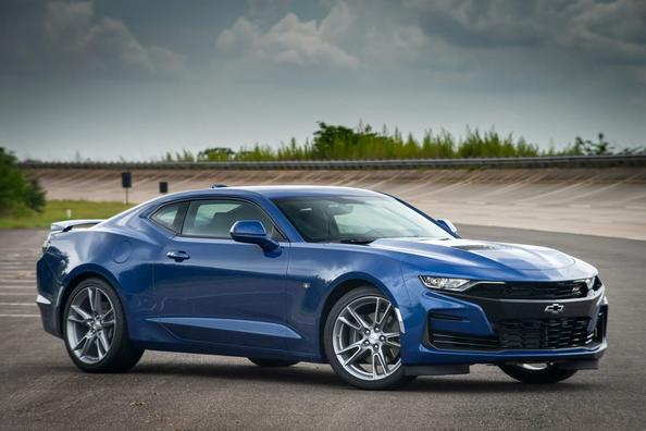 Restyled modification of the sports coupe Chevrolet Camaro