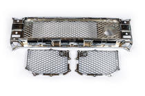 Mercedes G class W463 1990-2018 Set of bumper grilles (AMG, chrome) photo 1