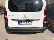 Peugeot Partner/Rifter 2019- Stainless steel trim above license plate photo 3