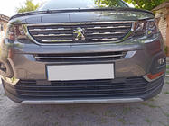 Peugeot Partner/Rifter 2019- Chrome Grille Covers (Stainless Steel) OmsaLine - Italian Stainless Steel photo 2