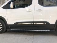 Peugeot Partner/Rifter 2019- Stainless Steel Door Molding Covers OmsaLine - Italian Stainless Steel photo 2