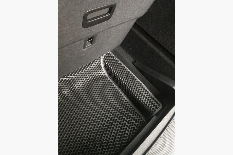 Volkswagen Sharan 2010-2023 Trunk mat lower (EVA, black) Photo 2