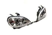 Mercedes ML W163 1997-2005 Front Headlights (2 pcs) Dark photo 3