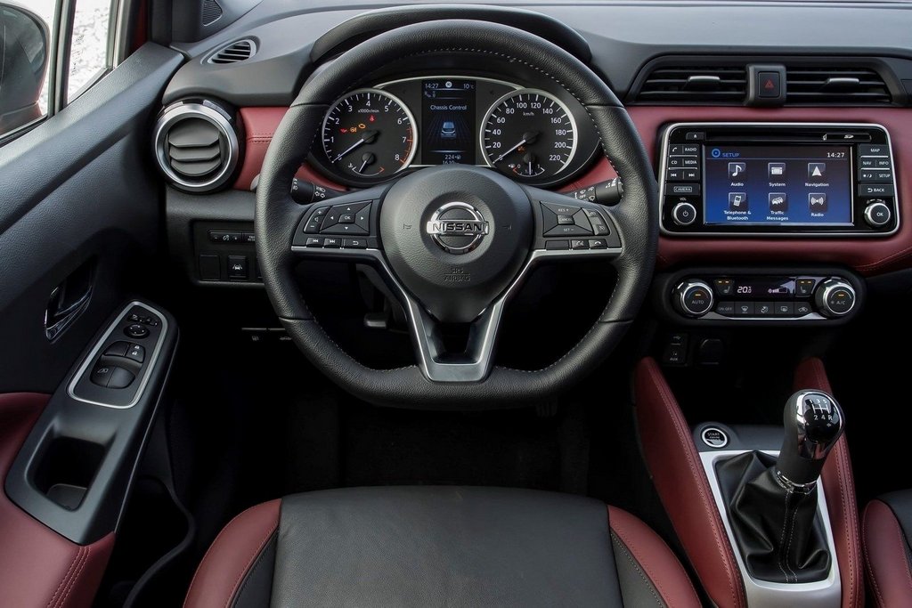 Overview of the compact hatchback Nissan Micra fifth generation