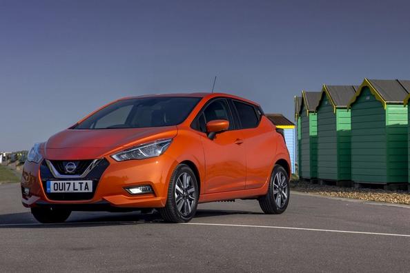 Overview of the compact hatchback Nissan Micra fifth generation