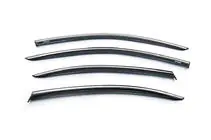 Skoda Superb 2015-2024 Window Deflectors with Chrome Trim SD (4 pcs, Niken) photo 4