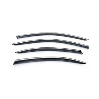 Window Deflectors with Chrome Trim SD (4 pcs, Niken) Skoda Superb 2015-2024 photo 4