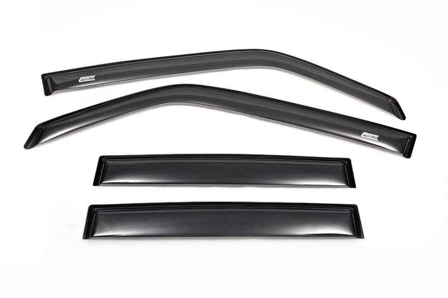 Mitsubishi Pajero Wagon III 1999-2006 Window Deflectors (4 pcs, Perflex Standart) Image