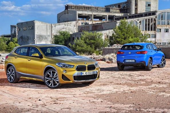 Kupeobrazny compact crossover BMW X2